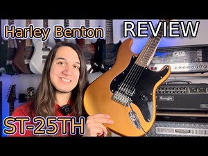 Harley Benton ST-25th Anniversary Firemist Stratocaster Guitar || HONEST Review/Demo