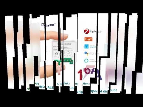 Tuya ZigBee 3.0 Smart Light Switch Module, Smart Home Automation DIY Breaker Supports 2 Way Control,