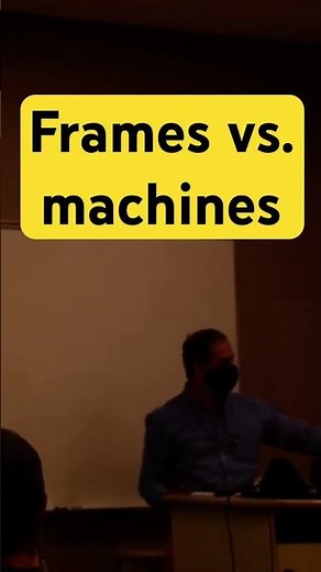 Frames vs. Machines: What's the Difference? (Explained in 10 Seconds or Less)
