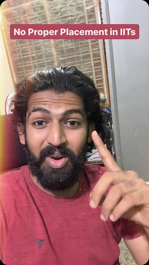 Dodagatta Nihar | No Proper Placements in IITs🫣 Now go study, get placed atleast👨🏻‍🦯 | Instagram