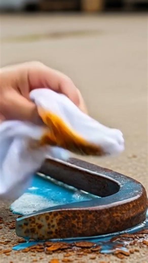 Cast iron Rawrd 100 Years of Rust Gone in Seconds |Rust Removing | #rust #ai #destructuring #shorts