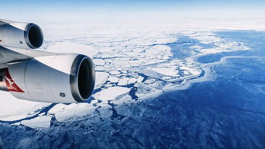 Antarctica Flights - Sightseeing Flights Over Antarctica from Australia