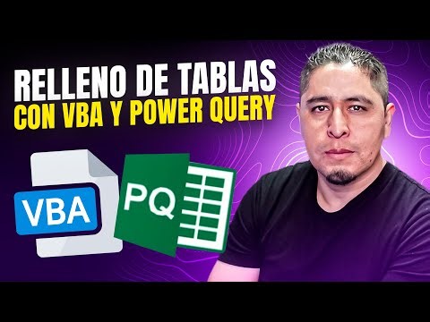 How to fill tables in Excel with VBA and Power Query