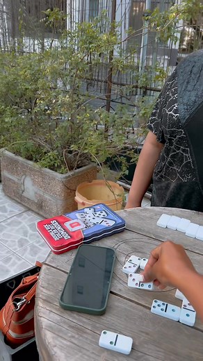 ☎️ Call 251900011851 / 251942131958 #ፕሮፌሽናል ሴራሚክ ዶሚኖስ መጫወቻ | የቦርድ ጨዋታ Ceramic Dominoes Game Professional Tournament Board Game Metal Box | Color dot | Set of 28 Price 2400 0942131958 | Game Store Ethiopia