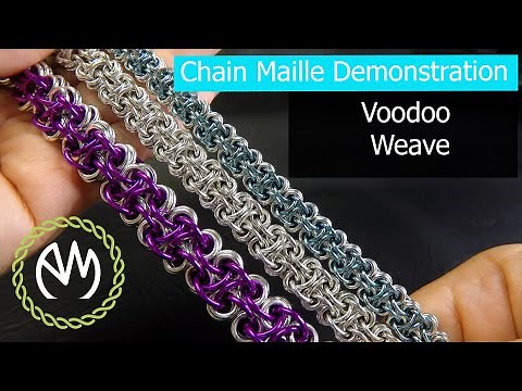 Chain Maille Weave Tutorial - Voodoo Weave