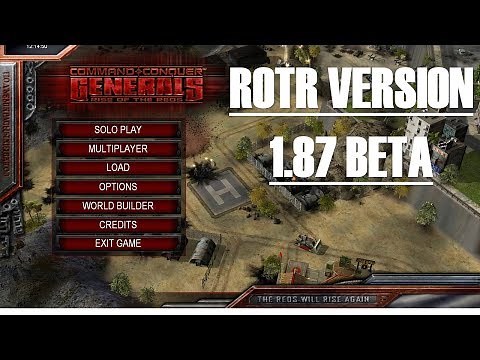 Rise of The Reds Mod Version 1.87 Install Guide