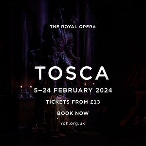 An exhilarating tale of passion and bloodthirsty revenge 🥀💔 Combining romance, Revolution and a devastating twist, Puccini's Tosca returns to our Main Stage in just two weeks. Have you booked your tickets yet? 🎫 https://www.roh.org.uk/tickets-and-events/tosca-by-jonathan-kent-details | Royal Ballet And Opera