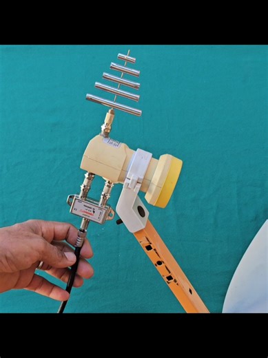 Converting LNB for TNT and Satellite Channels