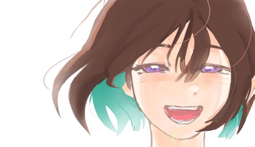 【Alien Stage｜Sua（私心misu）｜草稿流绘画过程】怎么又梦到你了