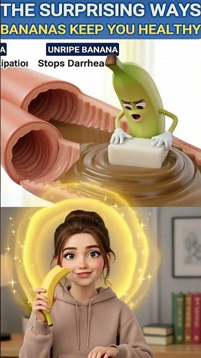 Ripe VS Unripe Bananas: What Really Happens inside your Body