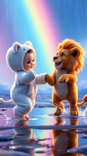 Baby's Magical 3D Animal Adventure Animation