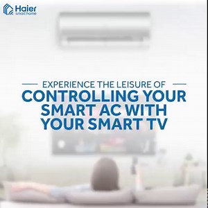 1.4K views · 73 reactions | Want to get the system control of your Air Conditioner on your TV Screen? Yes, it’s that easy! Bring home the Haier Smart TV that offers you the ease to manage the temperature of your room with a click of a button. Know More: https://bit.ly/3o82DSr #HaierSmartHome #VoiceCommand #GoogleAssistant #HaierSmartApp #DownloadTheApp #SmartTV #SmartAC #InspiredLiving #SmartLiving #HaierAppliances #Haier | Haier | Facebook