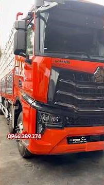 Xe tải howo max 4 chân 400hp chỉ 430 triệu tải 17 tấn thùng 9m7 | xe tải 4 chân