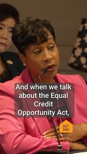 National Fair Housing Alliance on Instagram: "Disparate impact protections are essential—and efforts to weaken them must be stopped. During last week’s Congressional Shadow Hearing on housing affordability, NFHA EVP Nikitra Bailey explained how proposed revisions from the Trump Administration’s Consumer Financial Protection Bureau (CFPB) threatened enforcement of the Equal Credit Opportunity Act (ECOA). Nikitra detailed how the CFPB moved to undermine #disparateimpact under ECOA—making it harder