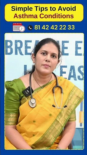 Simple Tips to Avoid Asthma Attacks 😮‍💨 | Expert Advice by Dr. Himabindu Kona