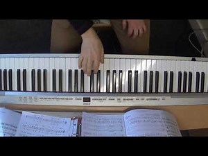 Btec Solo Music Performance Unit 6 example of how to demonstrate an exercise for the Vlog.