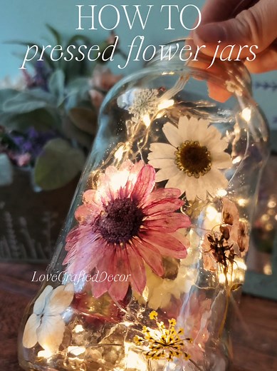 Pressed Flower Jars: Mod Podge vs Elmer's Glue Guide