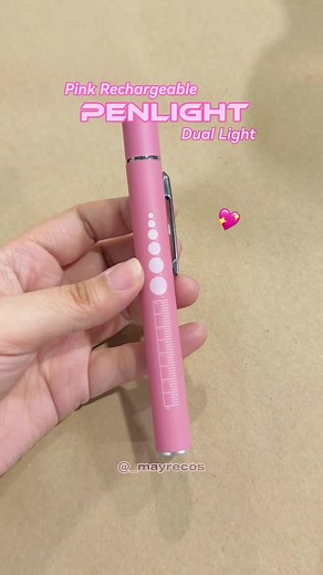 Finally!!! May PINK Rechargeable Penlight na!!! 🎀💕🌸