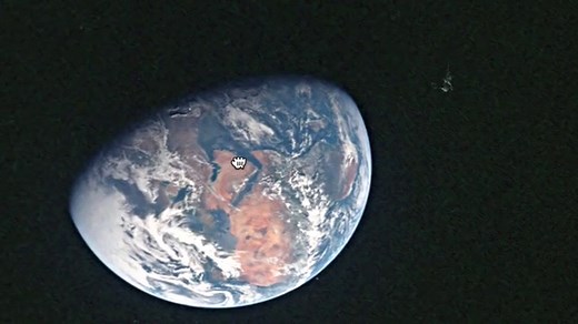 UFO Expert Says NASA Apollo 10 Photo Shows Alien 'Dark Knight' Satellite