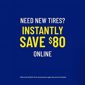 1.4K views · 48 reactions | Save big shopping online this Black Friday. Get $80 off select sets of 4 tires on Goodyear.com. Hurry--offer ends 12/2. | Goodyear | Facebook