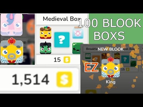 Opening 100 Medieval Blook Box's!!! - Blooket