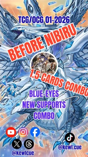 [TCG/OCG] 1.5 CARDS BLUE-EYES FT. NEW DEEP-EYES COMBO #yugioh #yugiohtcg #yugiohocg #shorts