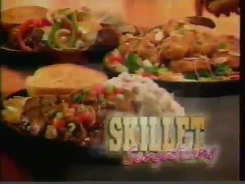 Applebee's Skillet Sensations commercial 2002