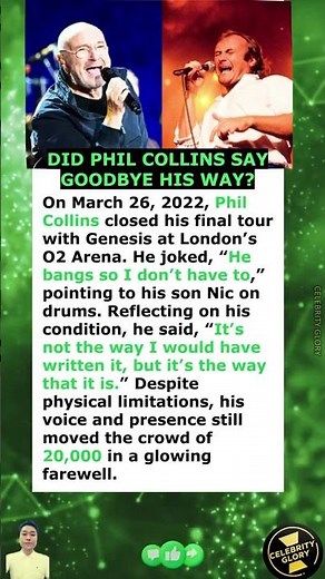 Did Phil Collins Say Goodbye His Way?