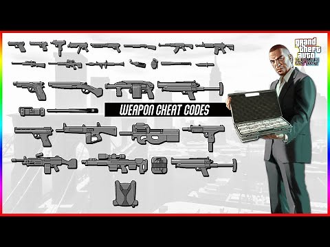 The Ballad of Gay Tony Weapons Cheat and Weapon List - TBOGT