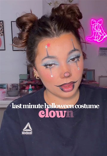 cute clown makeup tutorial for halloween