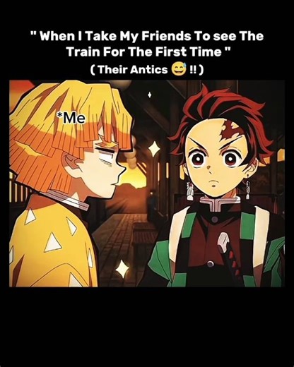 ”Tanjiro + Inosuke VS The Train 🚂 | Funniest Anime Scene” #kimetunoyaiba#animefunnymoments #3brother