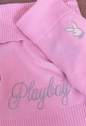 I love this @Playboy Official set i found at Mandees😭💖 #playboy #shopping #pink #cute #matchingset