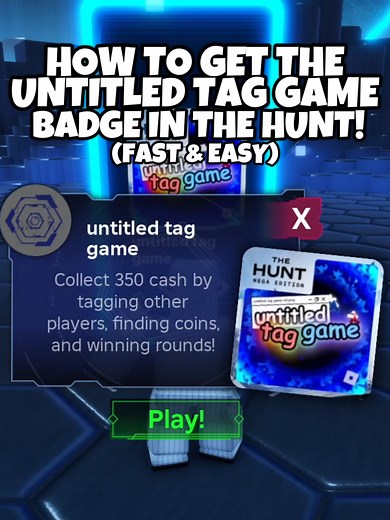 How to Win Untitled Tag Game in Roblox The Hunt Mega Edition