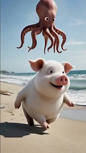 The Cat Enjoys a Sunny Beach Day! 🏖️🐱🌞