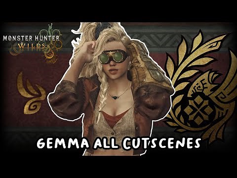 Gemma All Cutscenes [Monster Hunter Wilds]