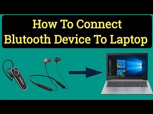 How to Connect Blutooth Earphone and Neckband To Windows 10 Laptop