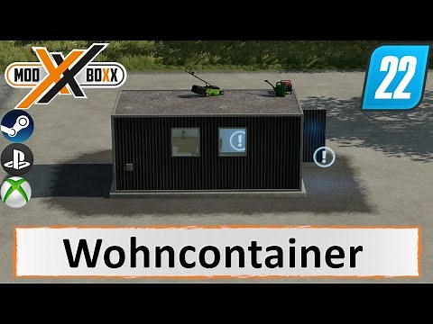 LS22 Mods | Wohncontainer | Landwirtschafts Simulator 22 |