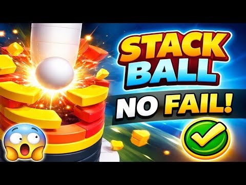 Stack Ball Gameplay Walkthrough | Satisfying Levels & No Fail Run 🔥 Mobile Gaming 2026