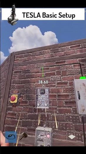 TESLA Coil Easy Tutorial #cableguyrust #rust #playrust #gaming #rustgame #funny #rusttutorial