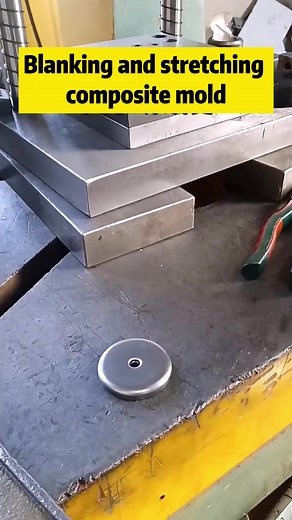Blanking stretching composite stamping die#stamping #bend #sheetmetal #mold