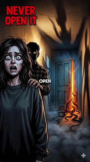 The basement door vanished overnight. Now three knocks come from behind a blank wall where it used to be. The last owners never left—they just couldn't find the door. 😳🚪 #scary #paranormal #fypシ #hauntedhouse #horrorstory