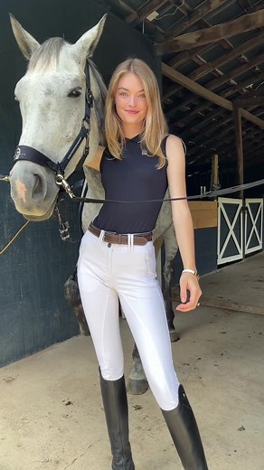 All dressed up with my favorite girl ❤️#equestrian #horsegirl #horse #horses #farmgirl #horserider #fashion #model #fyp #cutegirl #fashionmodel #vs #vsfs #prettygirl #girl #girls