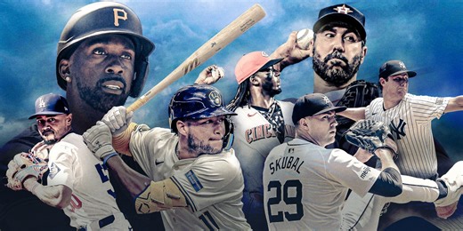 From 20 to 44, here is the best player at each age