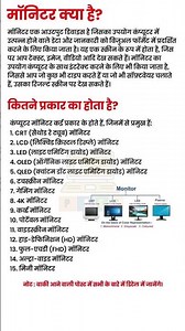 how many two types of monitor in computer 🖥️