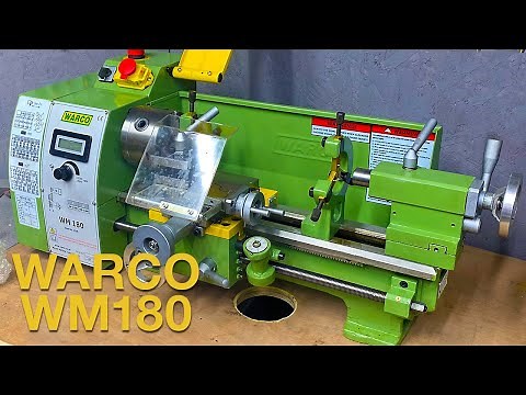 Warco WM 180 Lathe. best hobby lathe for the workshop. intro 4K