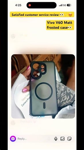 Vivo V60 Best Matt frosted camera protector Back Case Cover customer reviews 👀 #vivov60 #vivov60e