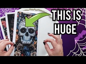 This *GIANT SKULL* sticker is a WOW in Resin