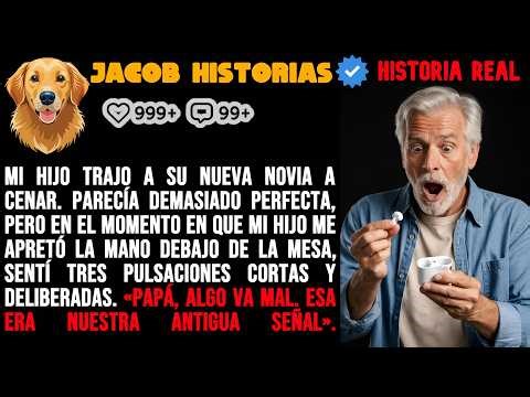 Mi Hijo Presento a su Nueva Novia pero en la Cena él Me apretó la mano 3 veces, lo que significa...