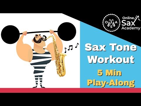 Fun Sax Long Tone Workout [5min Play-Along] #6