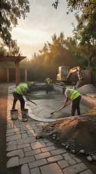 The Short & Punchy: Abandoned Pool Restoration Time-Lapse #viralvideo #beforeandafter #youtubeshorts